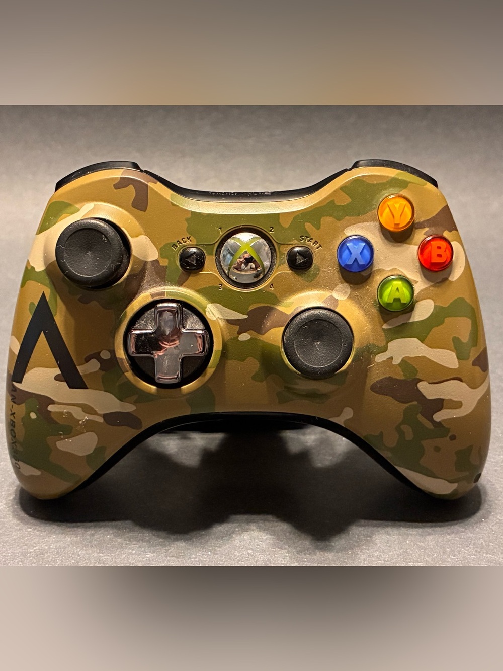 Official Microsoft Xbox 360 Special Edition Camo HALO 4 Wireless Controller